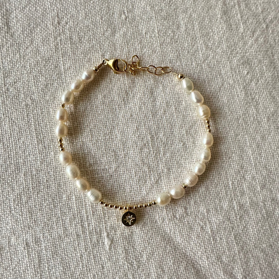 Pearl Star Bracelet
