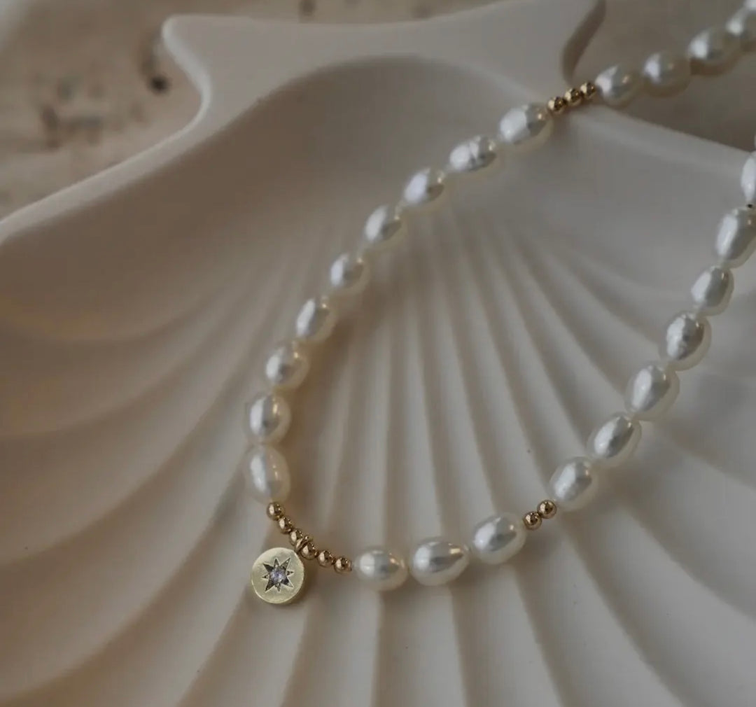 Pearl Star Necklace