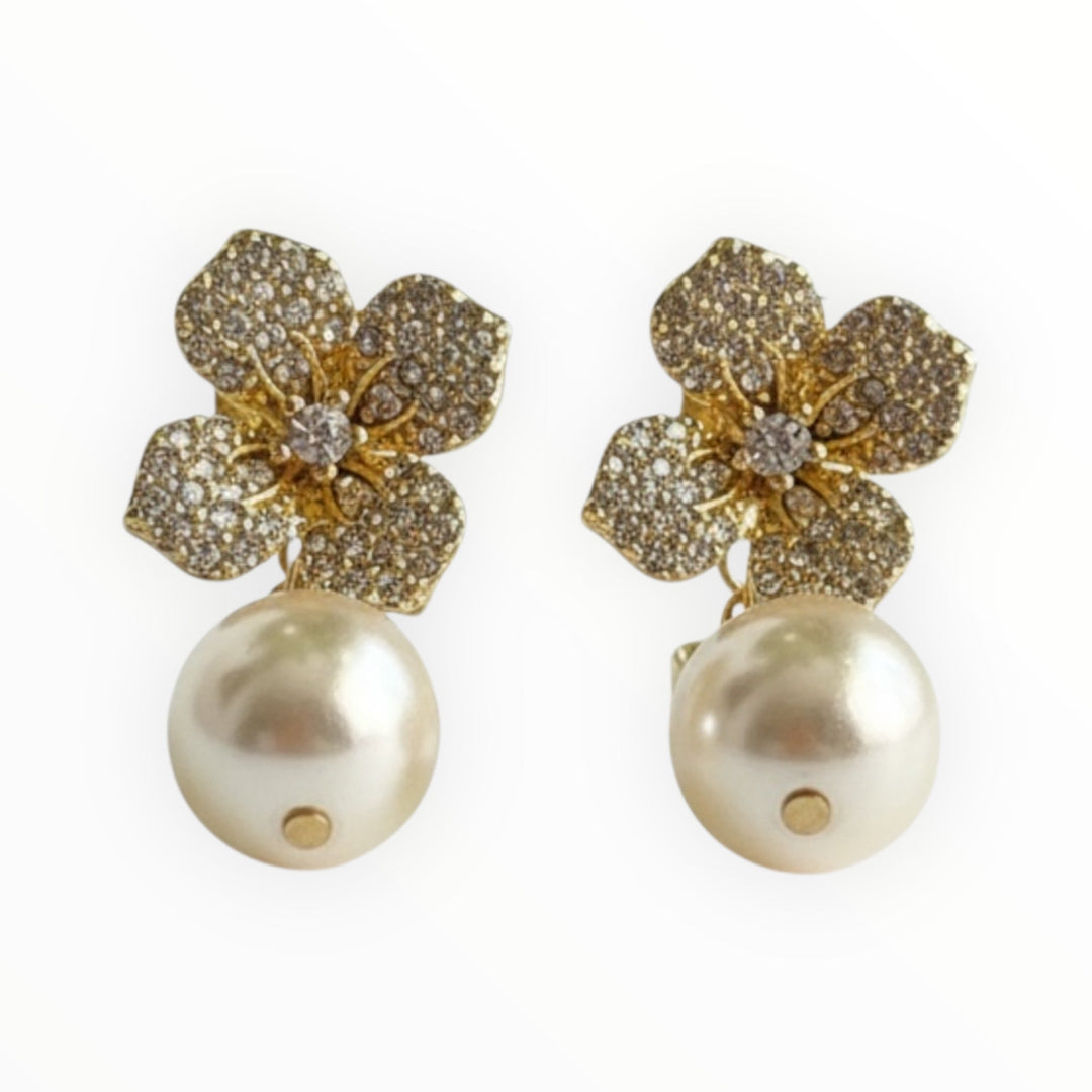 Modern Ways to Style Classic Pearl Studs.