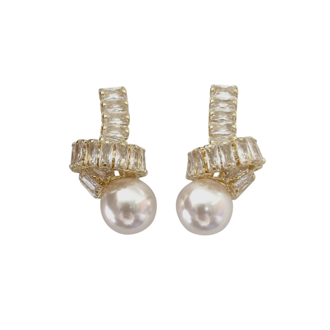 Modern Ways to Style Classic Pearl Studs.
