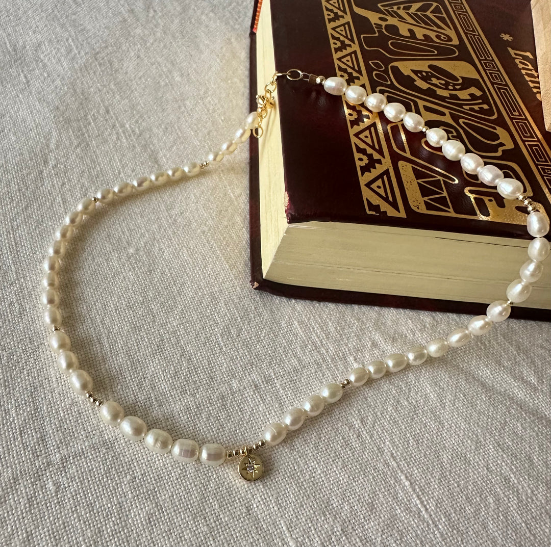Pearl Star Necklace