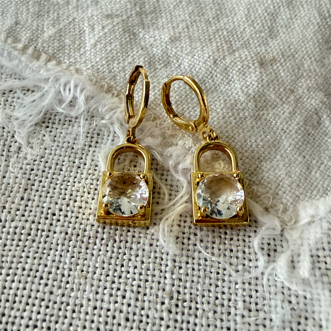 Lock Earrings