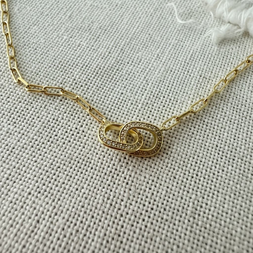 Double Pendant Necklace