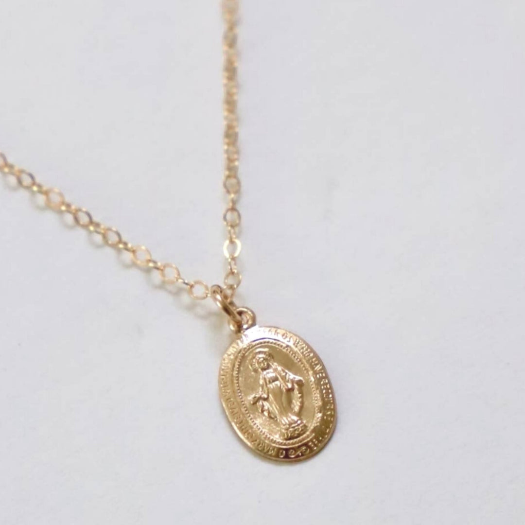 Virgin Mary Necklace