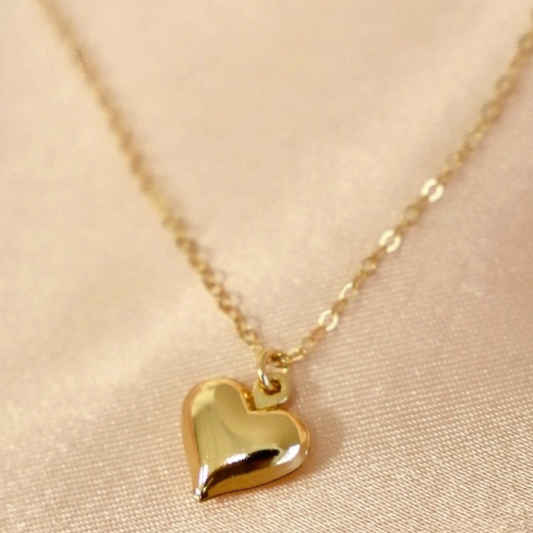 Puffy Heart Necklace