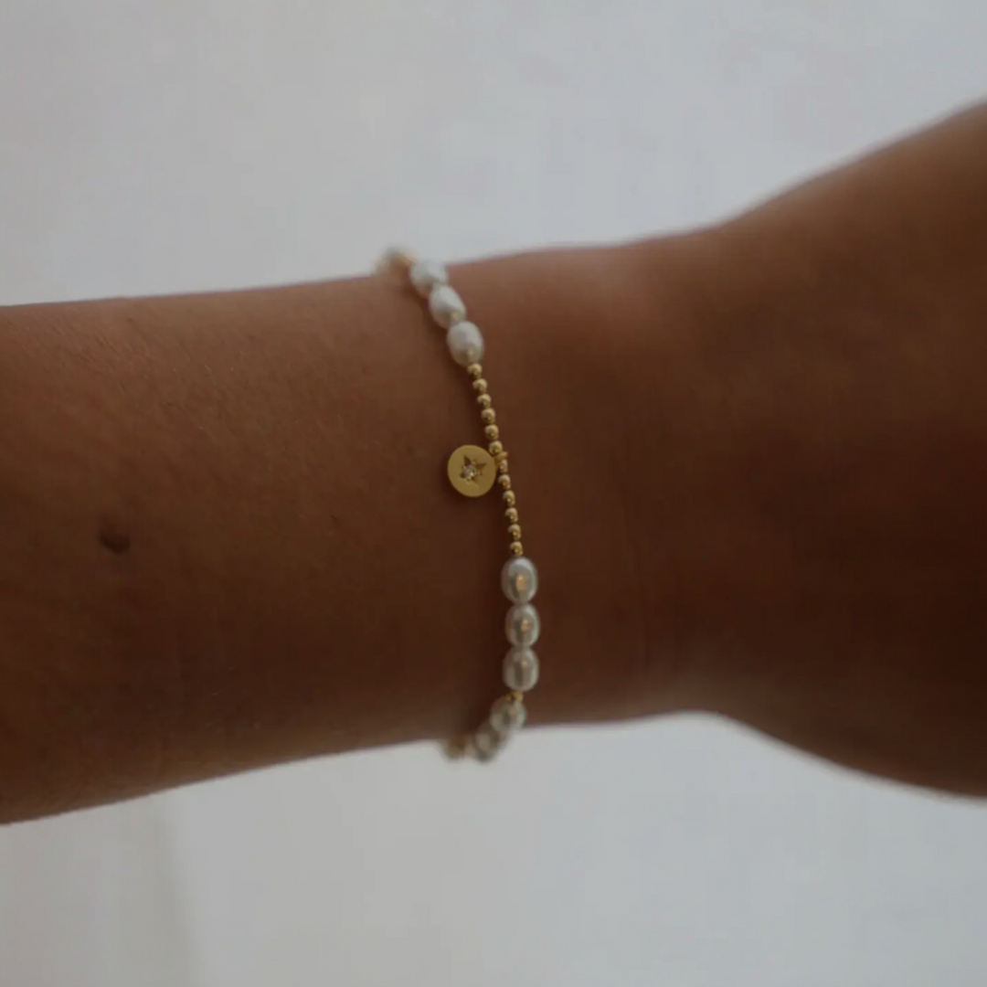 Pearl Star Bracelet