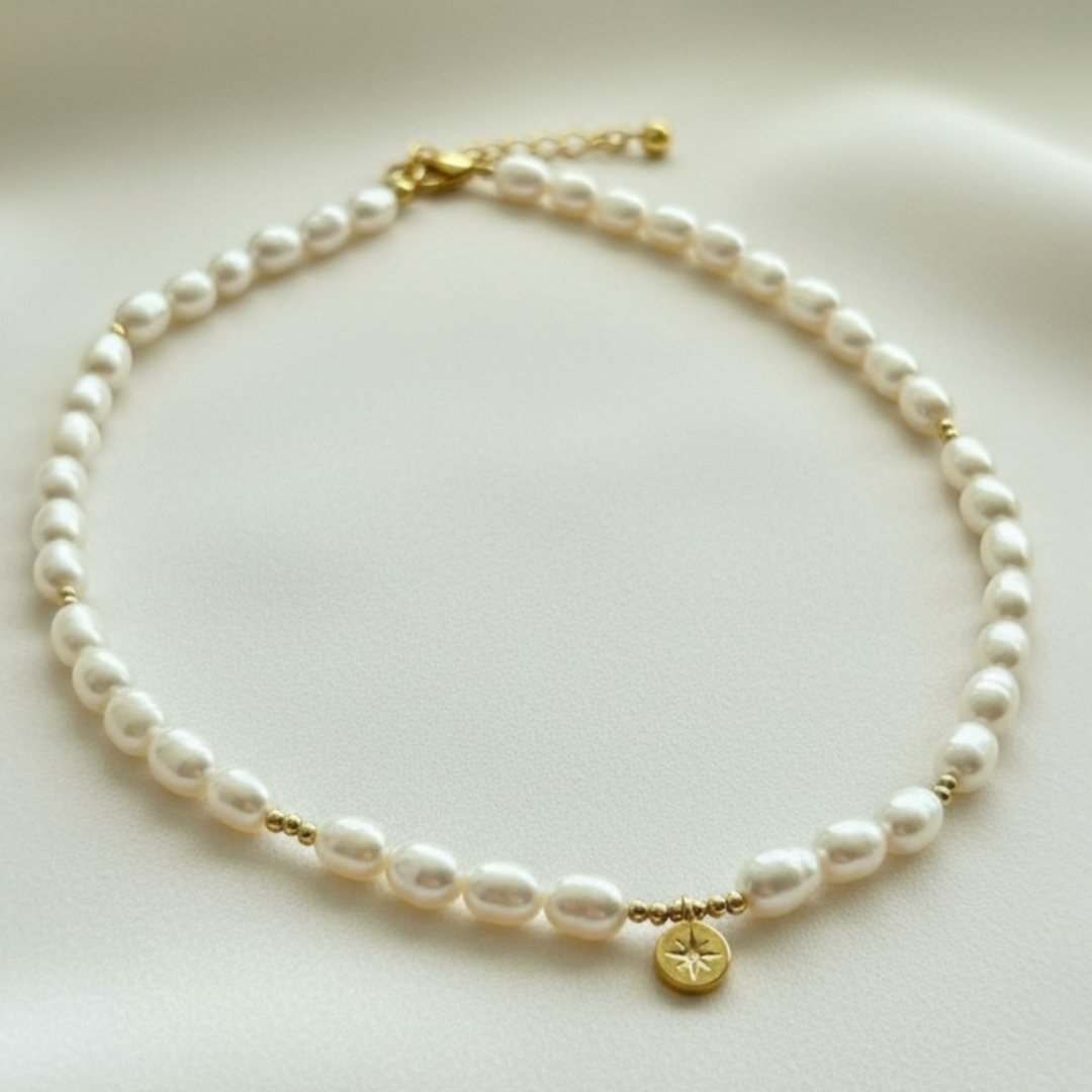 Pearl Star Necklace