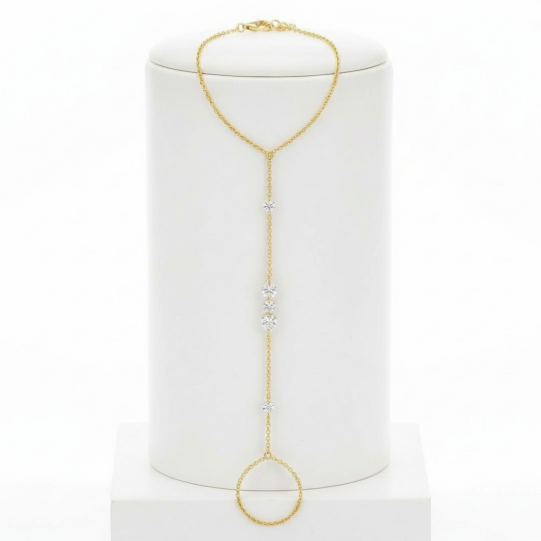 Crystal Chain Bracelet