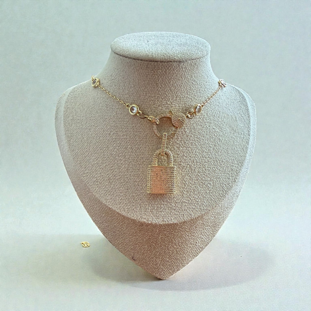 Lock Charm Necklace