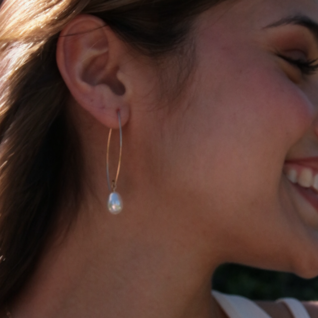Mia Pearl Earrings