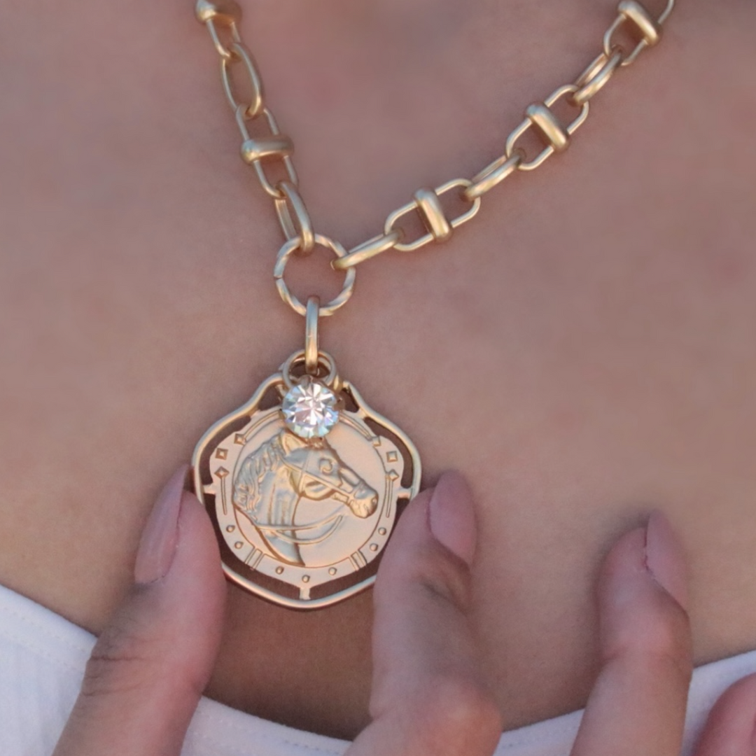 Horse Chain Necklace