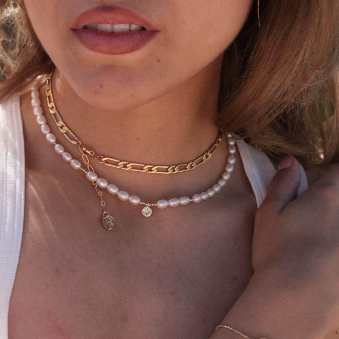 Pearl Star Necklace