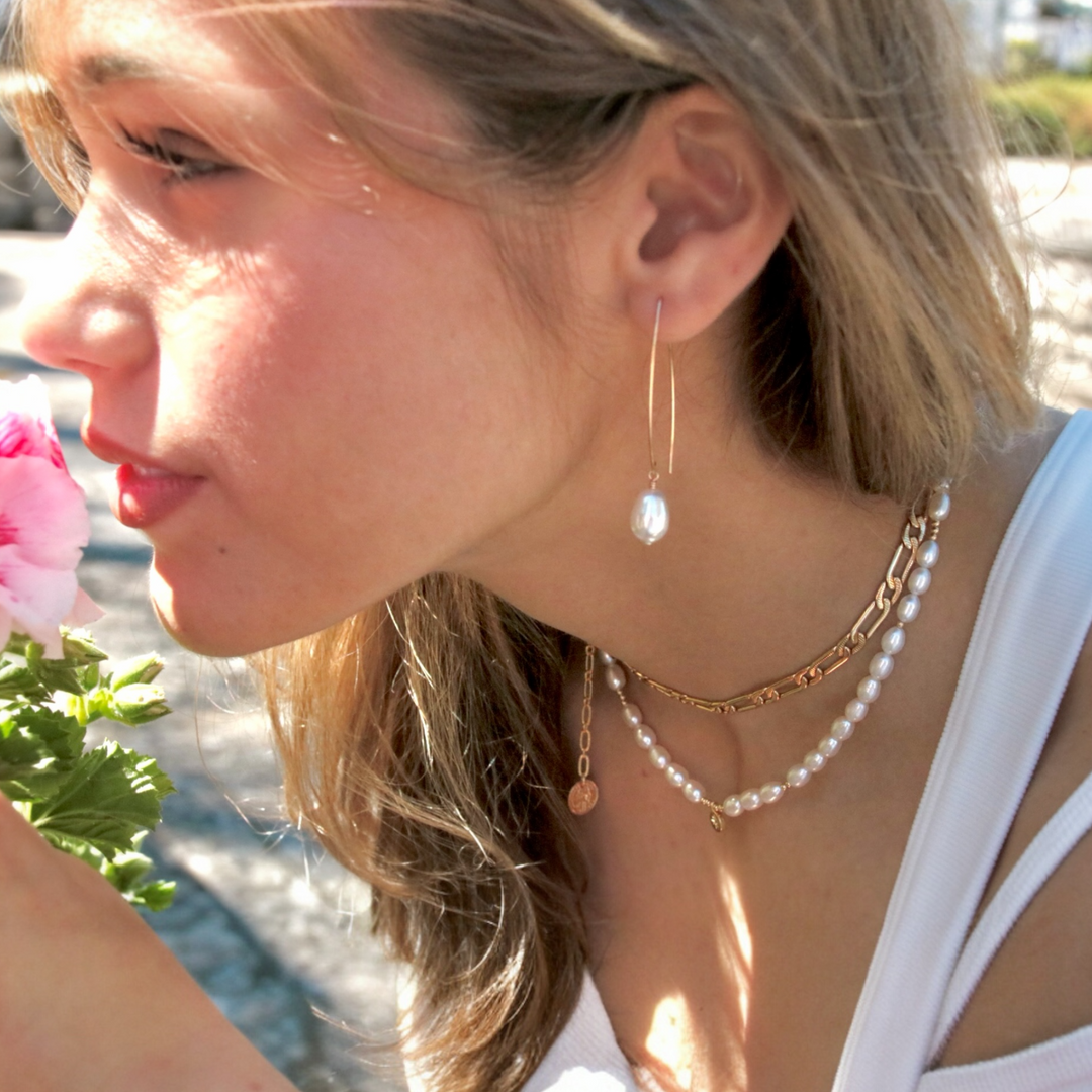 Mia Pearl Earrings